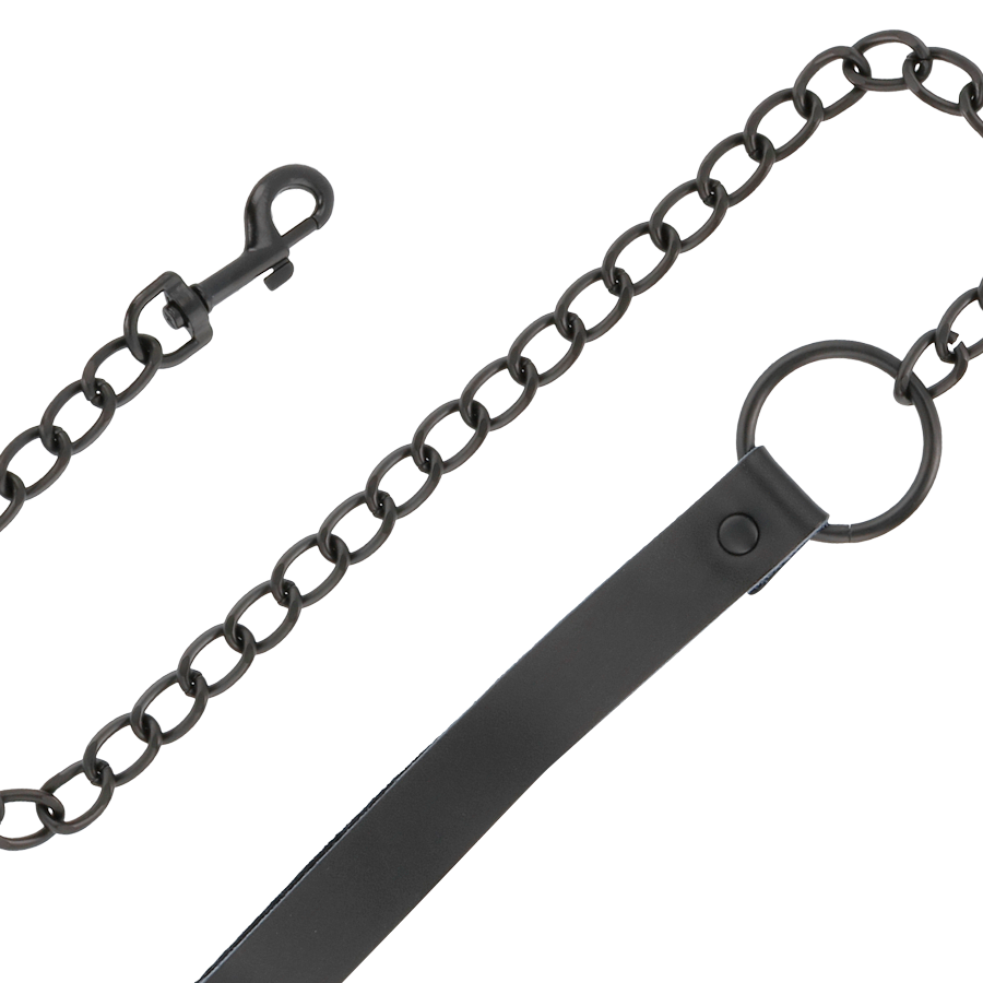 DUISTERNIS - ZWARTE KETTING MET KETTING