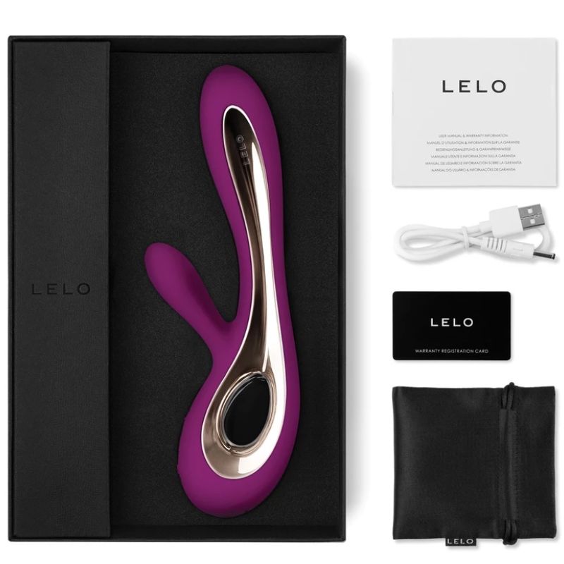 LELO - VIBRATEUR SORAYA 2 RABBIT DEEP ROSE