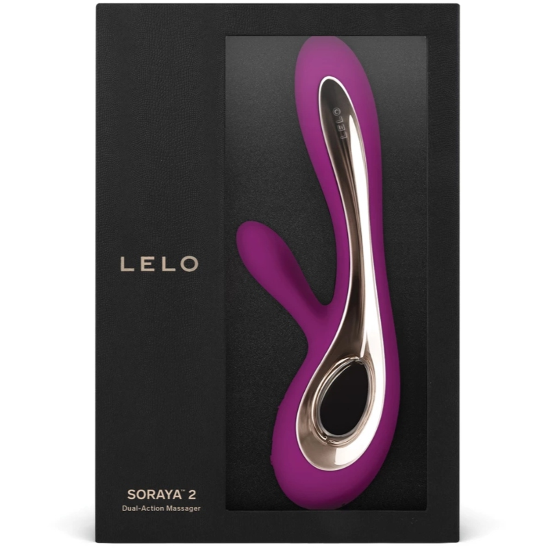 LELO - VIBRATEUR SORAYA 2 RABBIT DEEP ROSE