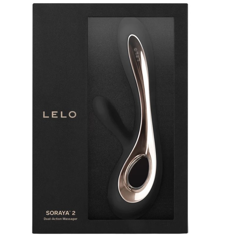 LELO - VIBRATEUR SORAYA 2 BLACK RABBIT