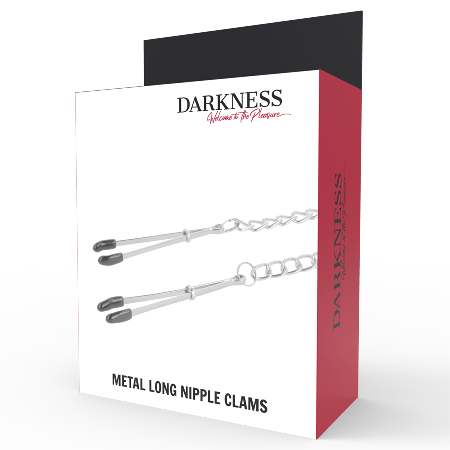 DARKNESS - VERSTELBARE METALEN TEPELKLEMMEN