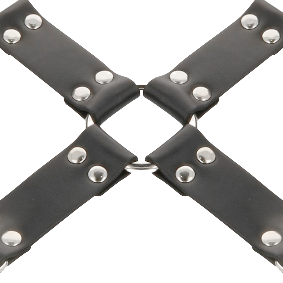 DARKNESS - MENOTTES EN CUIR POUR PIEDS ET MAINS NOIRES