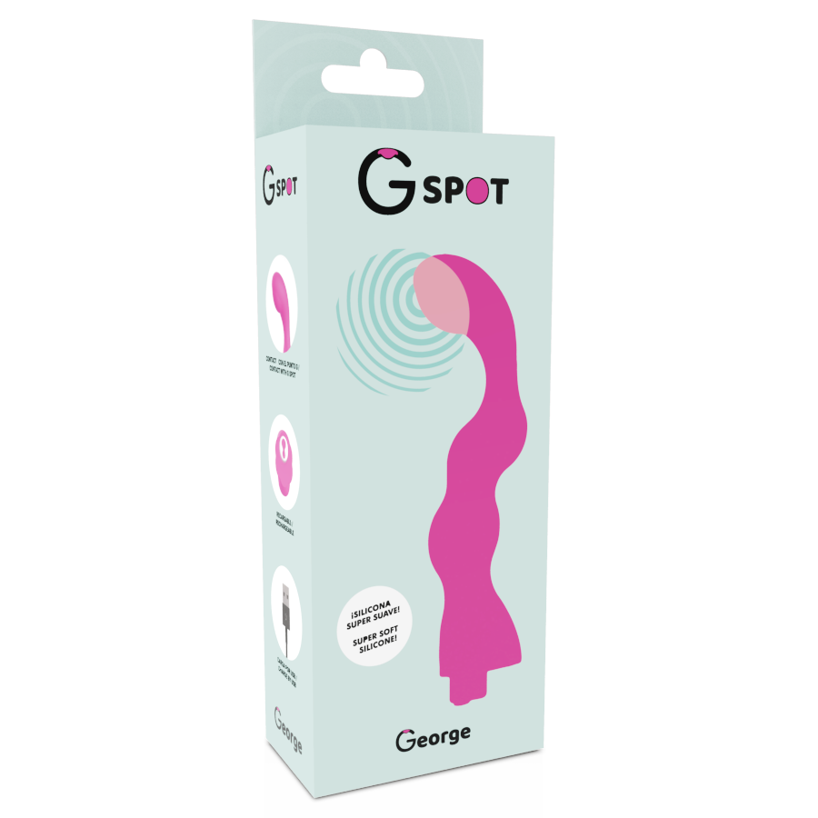 G-SPOT - GEORGE G-SPOT VIBRATEUR GUM ROSE