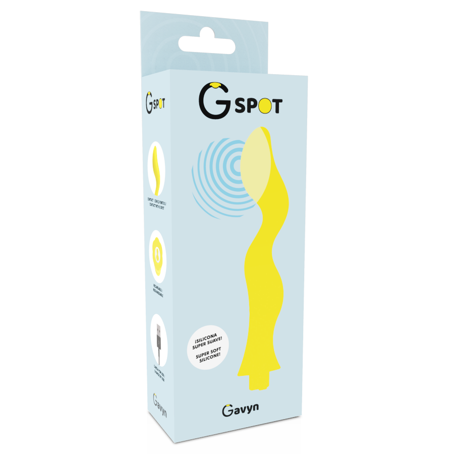G-SPOT - GAVYN G-SPOT VIBRATOR JAUNE