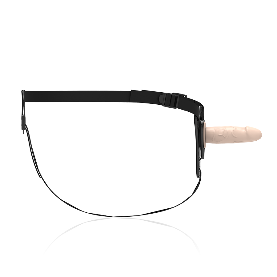 FETISH ONDERDANIGE HARNAS - SILICONEN VLEES REALISTISCH 12,5 CM