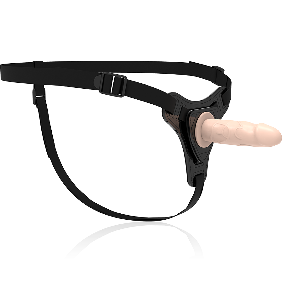 FETISH ONDERDANIGE HARNAS - SILICONEN VLEES REALISTISCH 12,5 CM