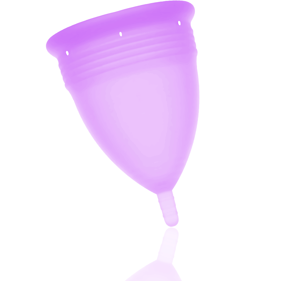 STERCUP - FDA SILICONEN MENSTRUATIECUP LILA - MAAT L
