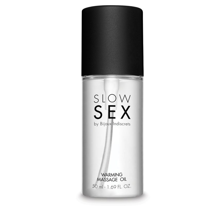 BIJOUX - HUILE DE MASSAGE SLOW SEX EFFET CHAUFFANT 50 ML