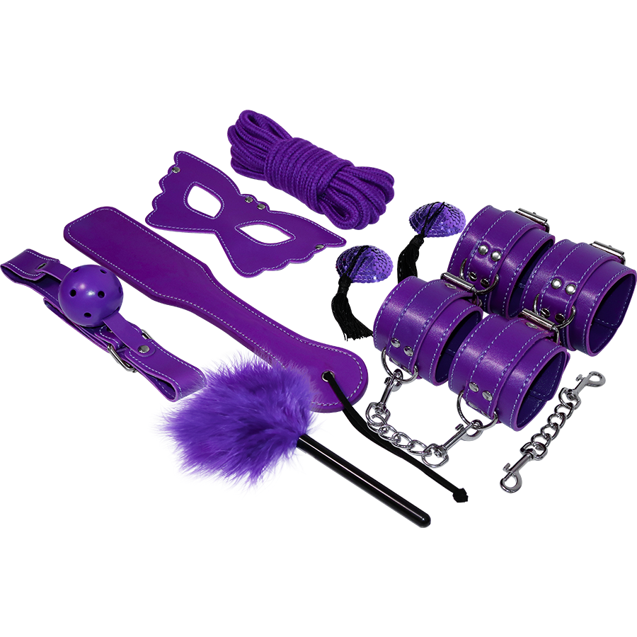 EXPÉRIENCE - KIT FÉTICHISME BDSM SÉRIE VIOLET