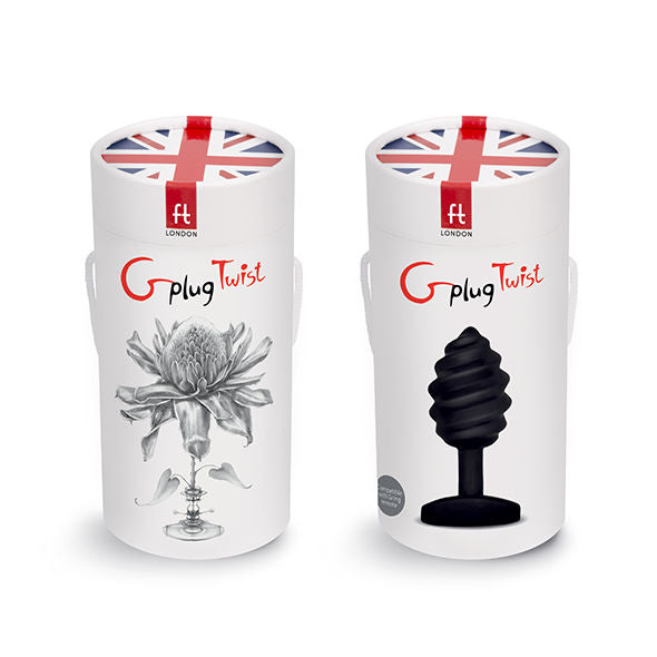 G-VIBE - PLUG TWIST AVEC VIBRATION NOIR