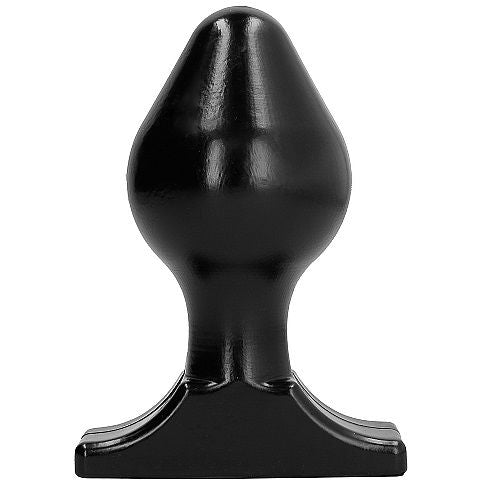 ALL BLACK - ANAAL PLUG 16X8 CM