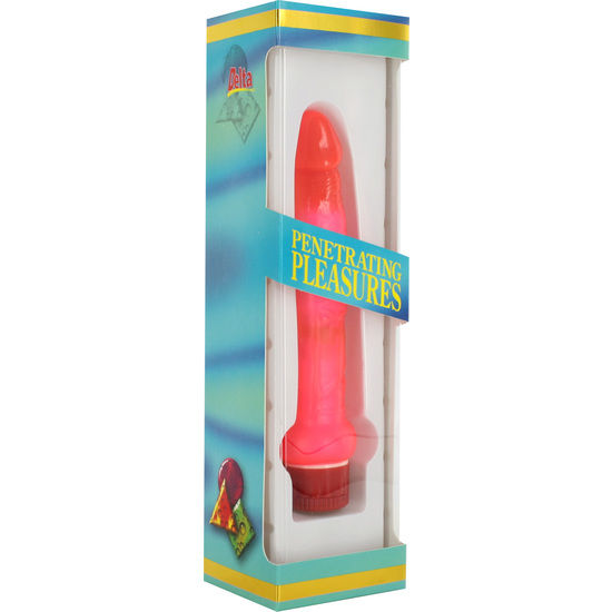 SEVEN CREATIONS - VIBRATEUR ANAL JELLY THIN ROSE