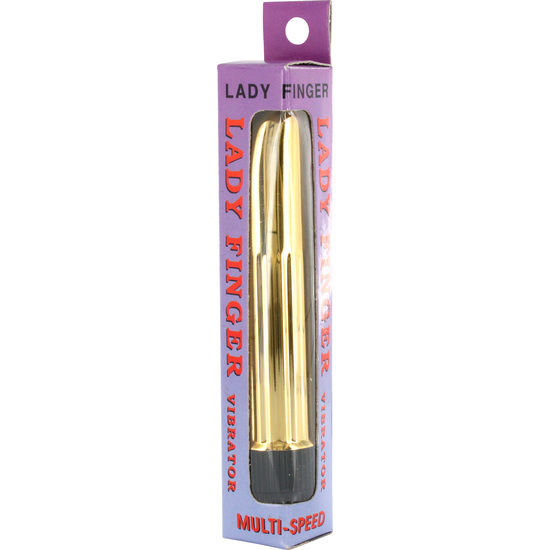 SEVEN CREATIONS - LADYFINGER MINI VIBRATOR GOLD