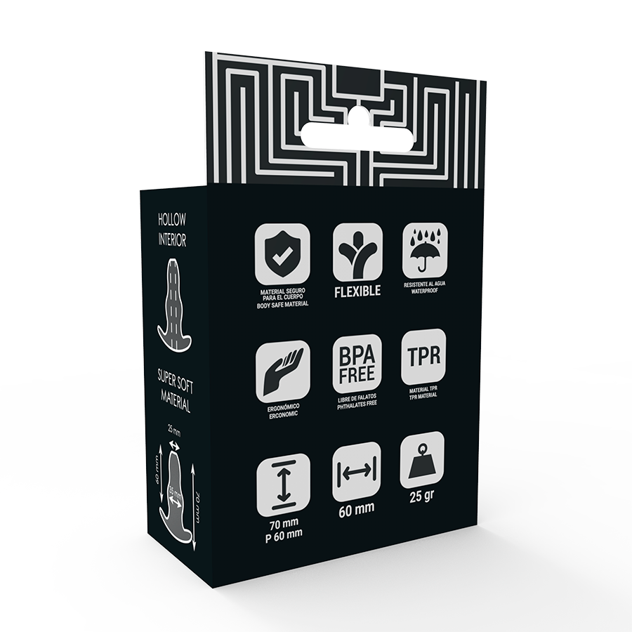 ADDICTED TOYS - DILATATEUR ANAL PETIT OU 7 CM - TRANSPARENT