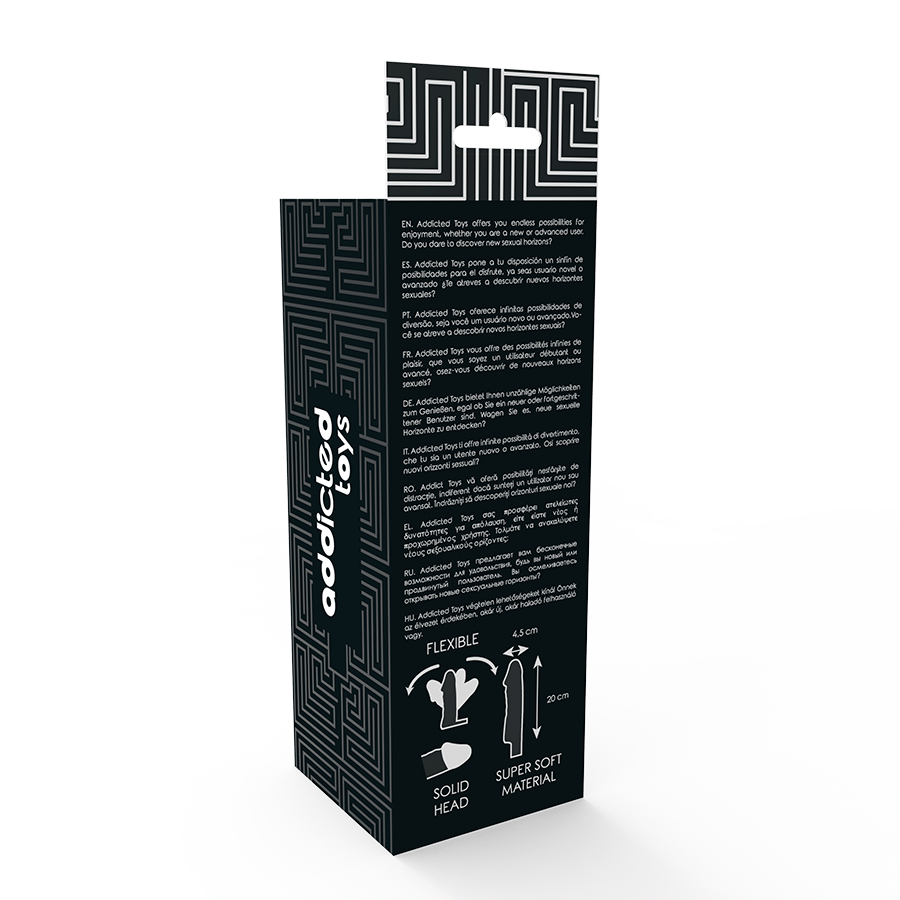 ADDICTED TOYS - DONG EXTENSION ZWART