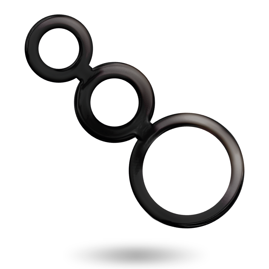 ADDICTED TOYS - RINGSET VOOR PENIS - GEROOKT