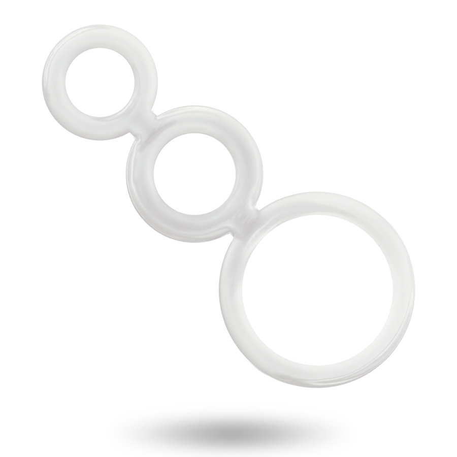 ADDICTED TOYS - RINGSET VOOR PENIS TRANSPARANT