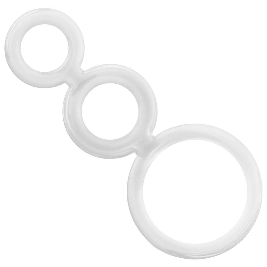 ADDICTED TOYS - RINGSET VOOR PENIS TRANSPARANT