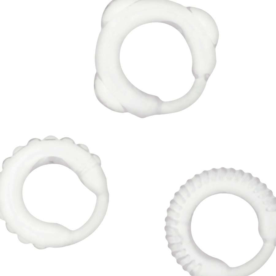 ADDICTED TOYS - C-RING SET DOORZICHTIG