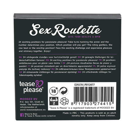 Taquiner et s'il vous plaît - Roulette sexuelle Kamasutra