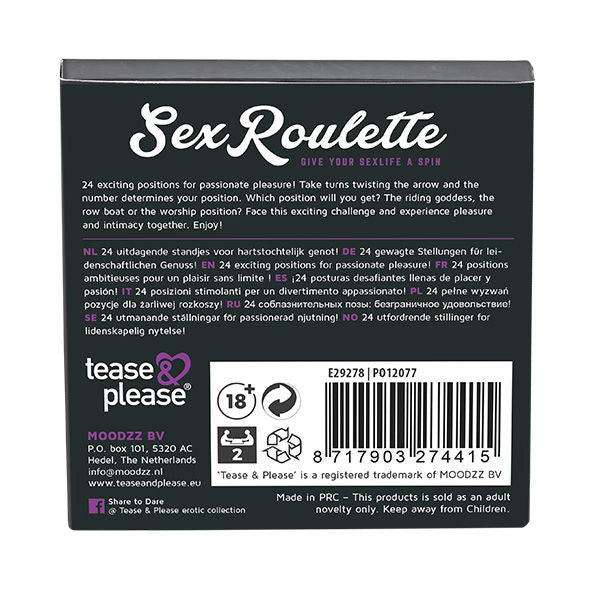 Taquiner et s'il vous plaît - Roulette sexuelle Kamasutra