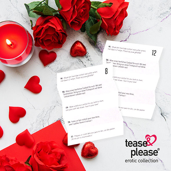 TEASE &amp; PLEASE - VALENTIJNS ADVENTSKALENDER