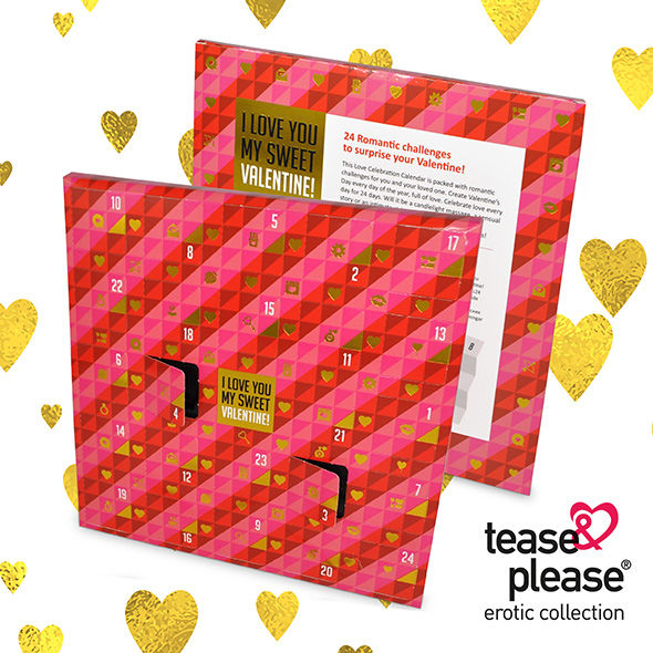 TEASE &amp; PLEASE - VALENTIJNS ADVENTSKALENDER