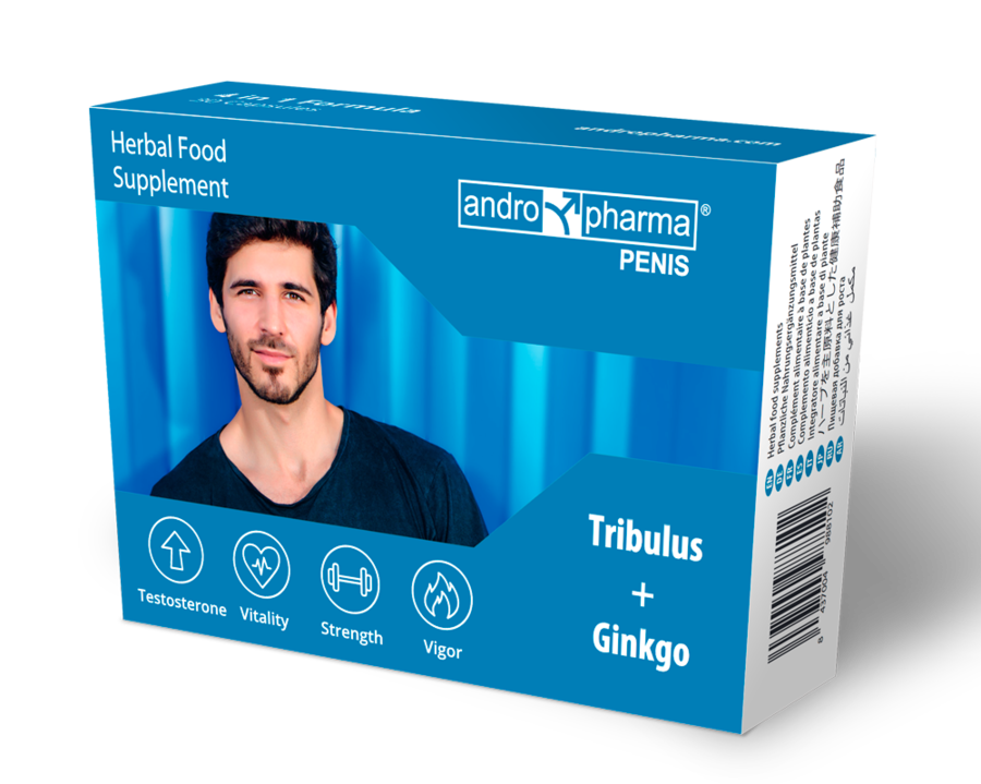 ANDROPHARMA PENIS - COMPLÉMENT POUR L'AGRANDISSEMENT DU PÉNIS