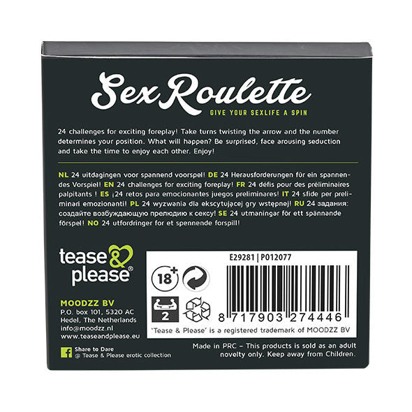 TEASE &amp; PLEASE - PRÉLIMINAIRES DE LA ROULETTE SEXUELLE