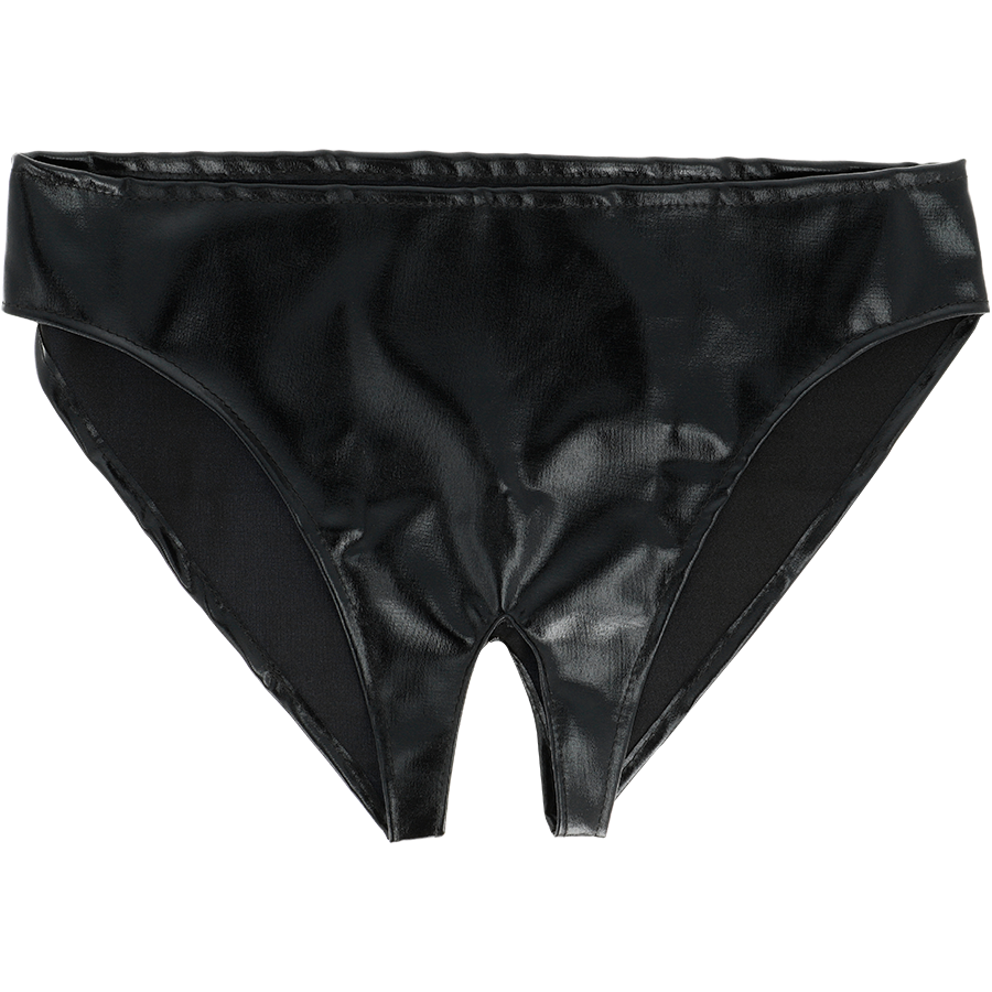 DARKNESS - CULOTTE UNISEXE AVEC OUVERTURE, TAILLE UNIQUE