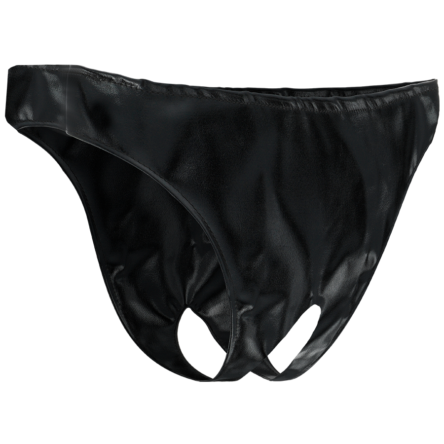 DARKNESS - CULOTTE UNISEXE AVEC OUVERTURE, TAILLE UNIQUE