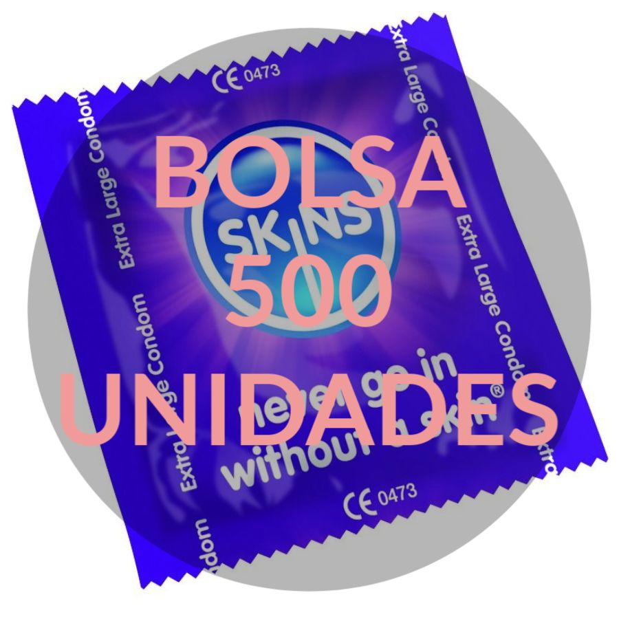 SKINS - SKIN CONDOM EXTRA LARGE SACHET 500