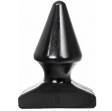 ALL BLACK - ANAAL PLUG 17 CM