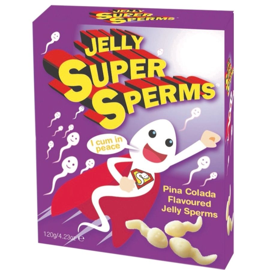 SPENCER &amp; FLEETWOOD - JELLY SUPER SPERM MOULE EN CAOUTCHOUC SPERME 120 GR