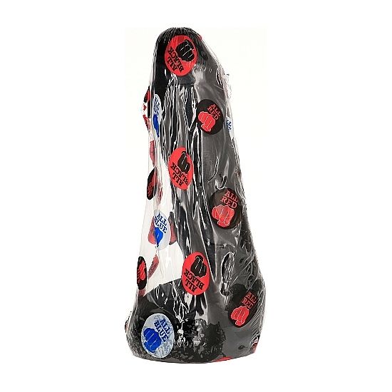 ALL BLACK - PENE REALISTISCHE ANALE 20 CM