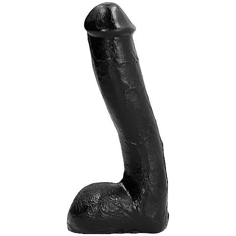 ALL BLACK - PENE REALISTISCHE ANALE 23 CM