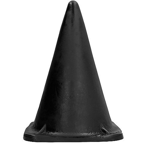 HELEMAAL ZWART - DRIEHOEKIGE STEKER 30 CM