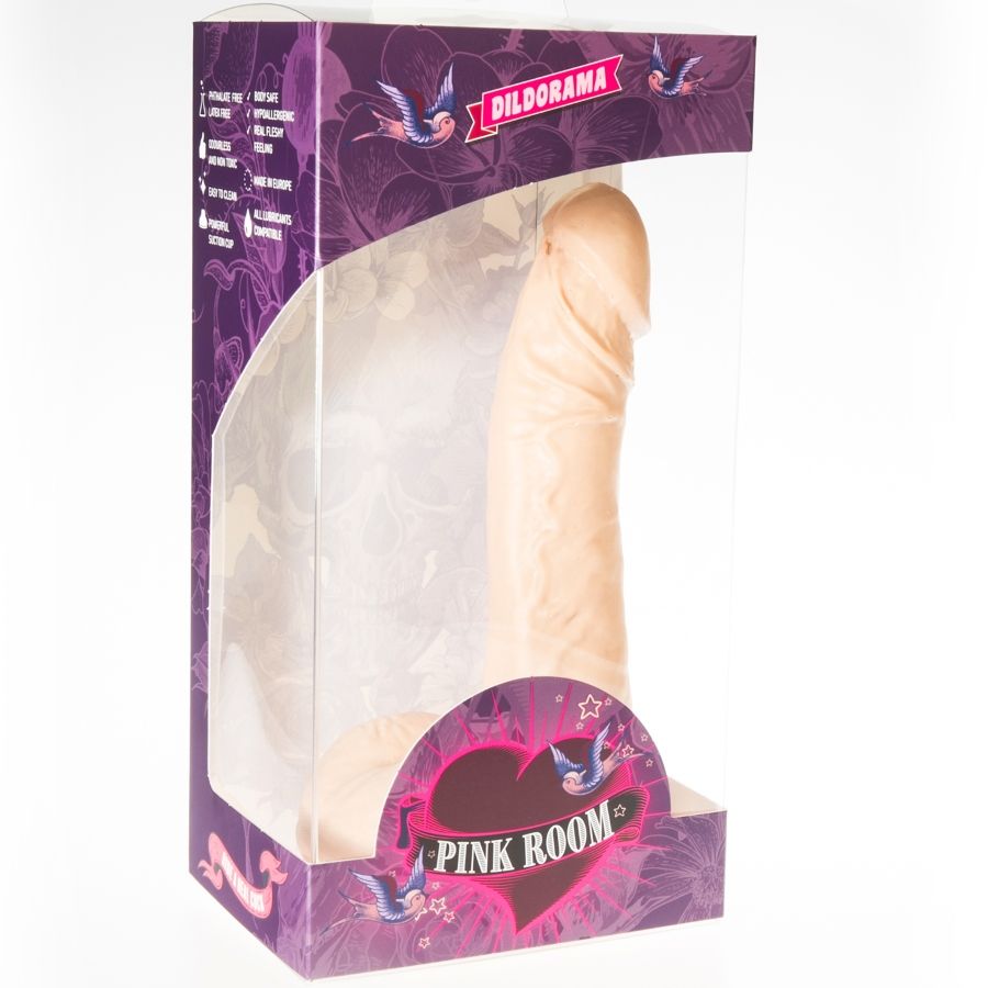 ROZE KAMER - EBAN REALISTISCHE DILDO VLEES 19 CM