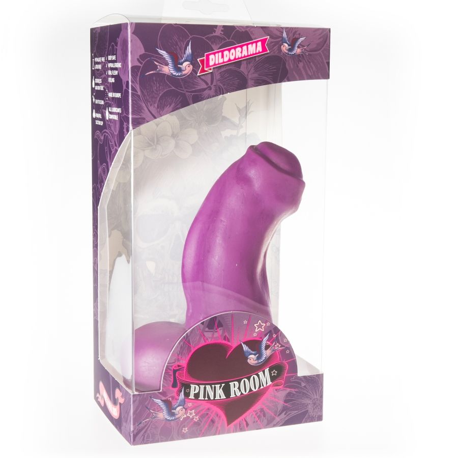 PINK ROOM - Gode réaliste Nestor Violet 16,5 cm