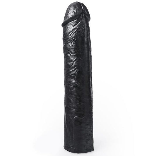 HUNG SYSTEM - GODE RÉALISTE COULEUR NOIRE BENNY 25,5 CM