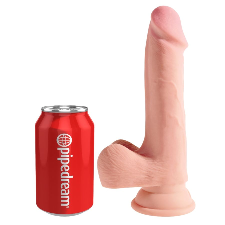 KING COCK - DRIEVOUDIGE TISSUE COCK 19 CM