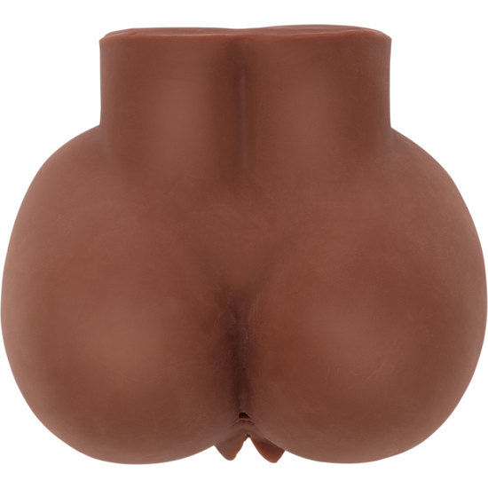 ACT - BAL ASS REALISTISCHE MASTURBATOR MET BRUINE VIBRATOR