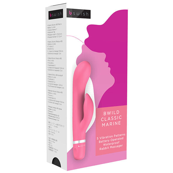 B SWISH - BWILD CLASSIC VIBRATEUR LAPIN MARIN GOYAVE
