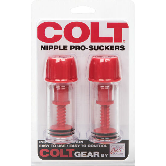 CALEXOTICS - VENTOUSES COLT ONDES STIMULANTES POUR LE MAMELON ROUGE