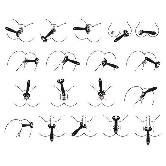 SATISFYER - VIBRATEUR MULTIPLE ENDLESS FUN 3 NOIR