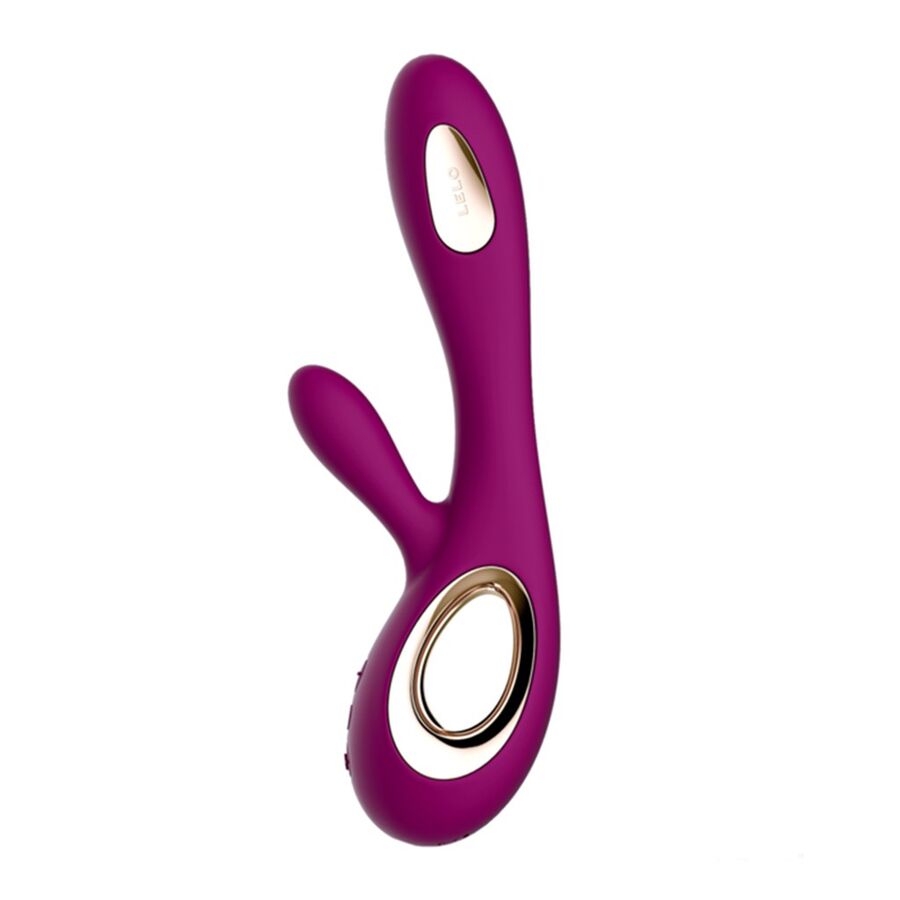 LELO - VIBRATEUR SORAYA WAVE RABBIT ROSE FONCÉ