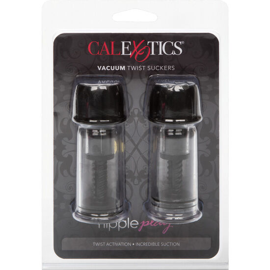CALEXOTICS - VACCUM TWIST STIMULERENDE GOLVEN VOOR TEPELS ZWART