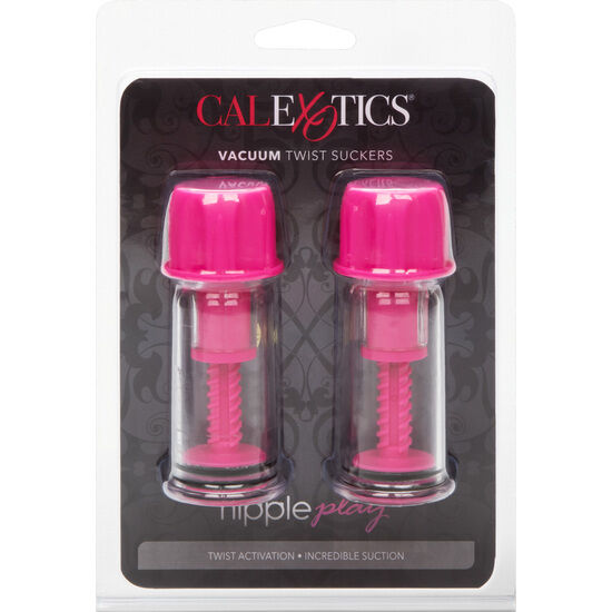 CALEXOTICS - VACCUM TWIST PINK BREAST-STIMULATING WAVES