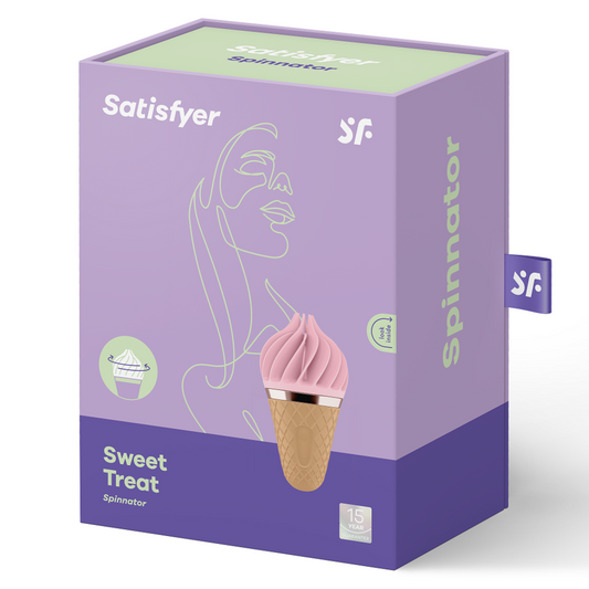 SATISFYER - SWEET TREAT SPINNATOR NOIR