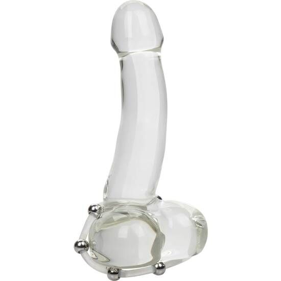 CALEXOTICS - STEEL BEAD SILICONE RING XL